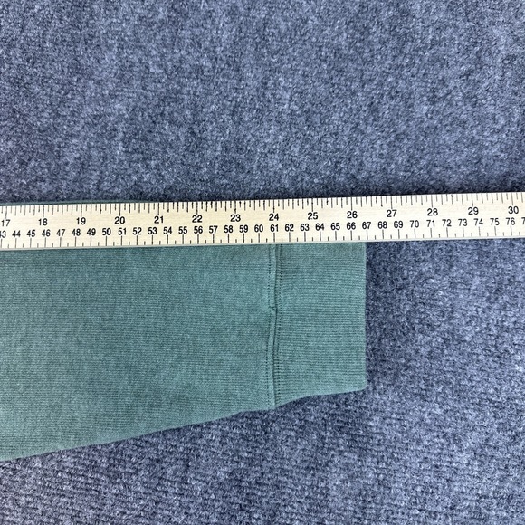 Polo Ralph Lauren Mens XL‎ Green Estate Rib 1/4 Zip Pullover Casual Sweater Pony - Picture 8 of 10